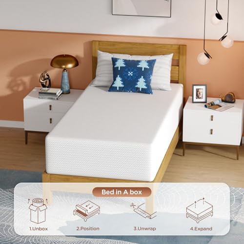 Image of PayLessHere | 14 Inch Twin Mattress | Medium Firm Base Foam Mattress