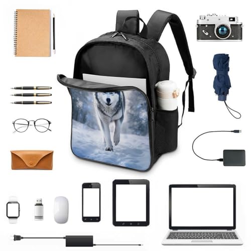 Mochila Husky infantil escolar para evitar libros mojados con correas cómodas 4