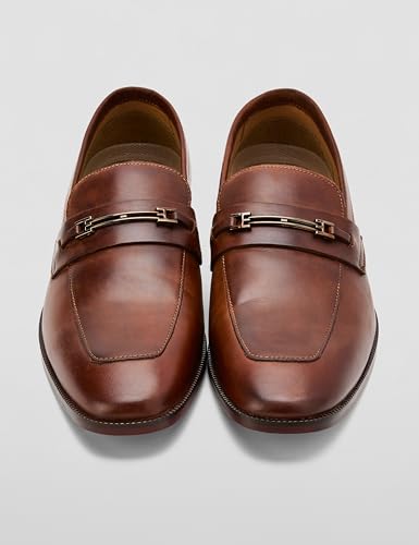 Image of Symbol Premium Mens Formal Slip-on Moccasin Leather Shoes