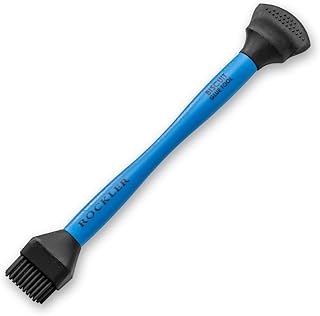 Silicone Glue Brush for Biscuit Joinery - Durable Silicone Glue Spreader w/Dual-End Design - Precise & Easy Cleanup Ideal Woodshop Accessories for Wooden Projects & Joinery Tasks