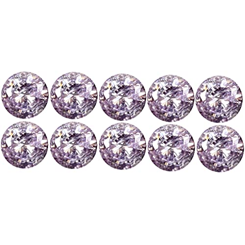 Diamants naturels en vrac de 1,22 mm avec taille calibrée ronde pour joaillerie