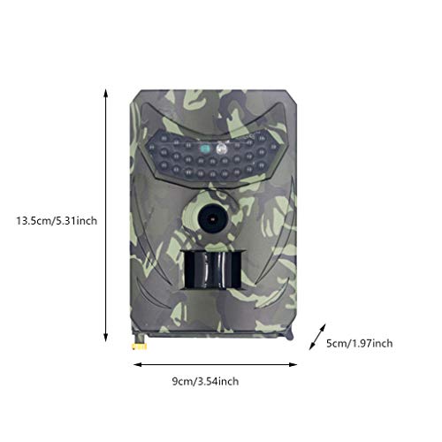 PR-100 Jagdkamera,Fulltime Wildkamera Fotofalle 12MP 1080P HD Nachtsicht Bewegungsmelder, IP56 Wasserdichter Staubdicht… – Bild 8