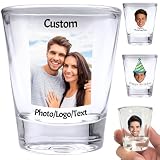 Design personnalisé : Téléchargez vos photos préférées (photos de couple, photos de famille, photos de animaux de compagnie), ajoutez du texte significatif (noms, dates, citations, blagues internes) ou des logos pour créer un verre à shot unique et personnalisé rien que pour vous
