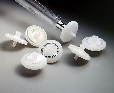 Image of Millipore General Purpose Syringe Filter, Durapore PVDF, 0.22um, 4mm Dia, 100 /pk