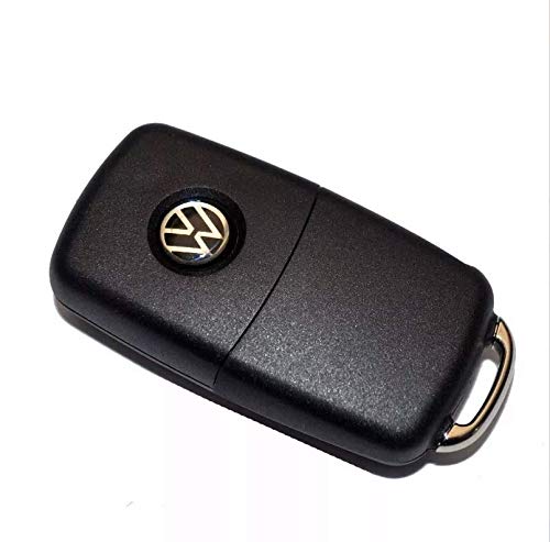 Chave Canivete Volkswagen VW Gol Golf Voyage Polo Fox Amarok UP GVI G6 2B Lamina Emblema