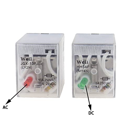 Relais LED MY4 anti-panne pour tableau de commande électrique 48V à usage général