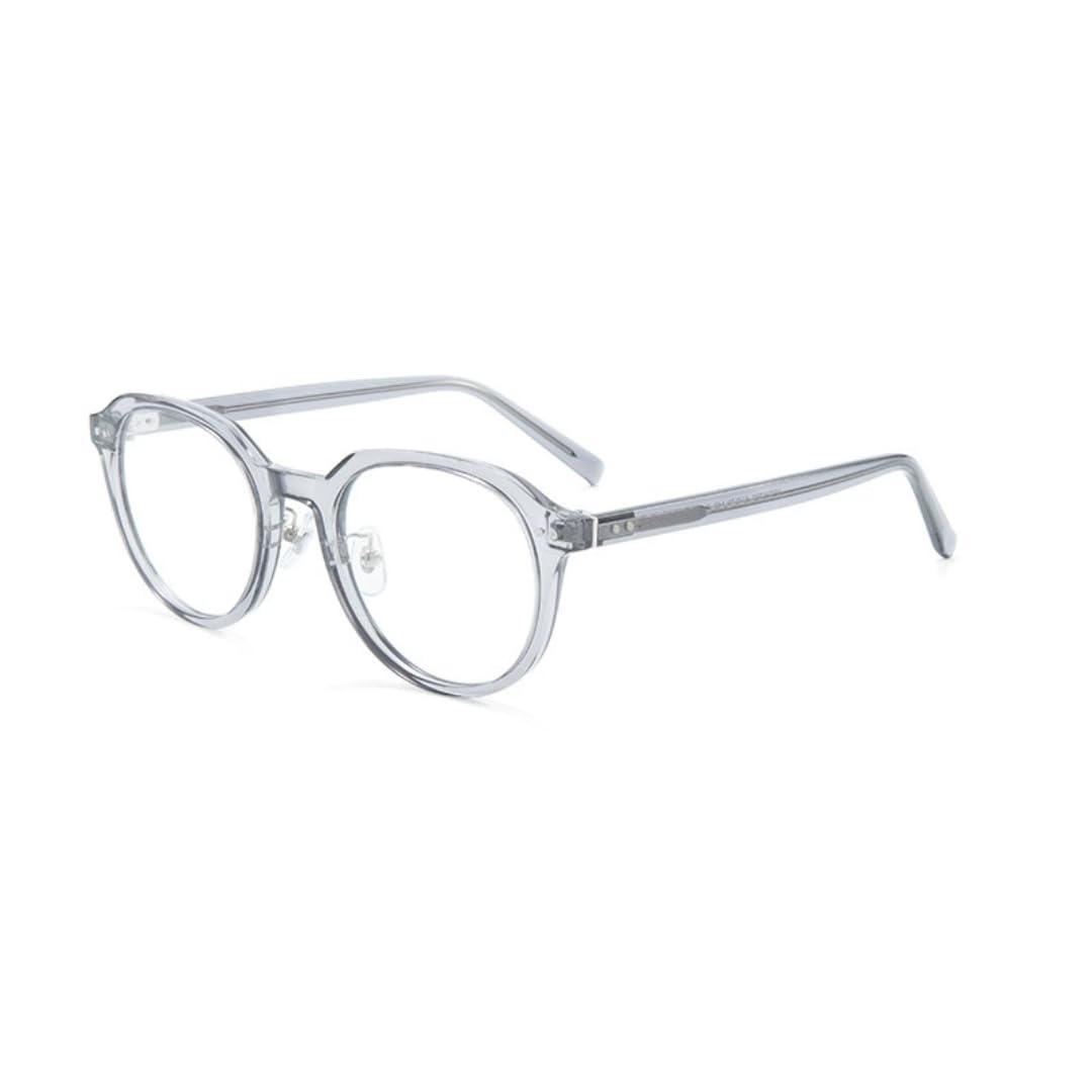Occhiali ovali da uomo, montatura vintage in acetato, occhiali da vista da donna