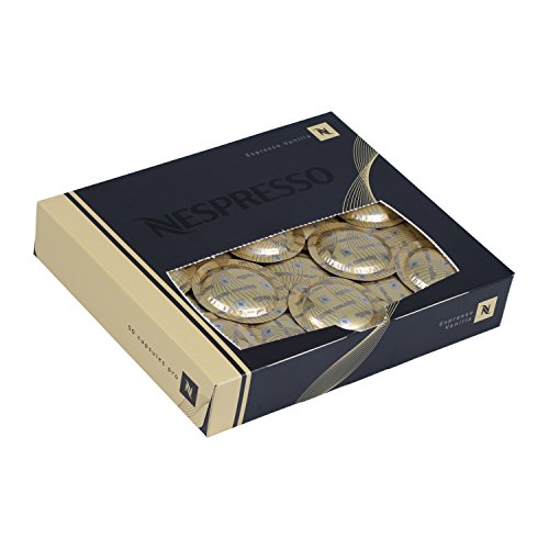 Nespresso Pro Cápsulas Cápsulas – 50 x Espresso Vanilla – Original – para máquinas comerciales