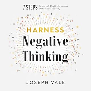 Harness Negative Thinking Audiolibro Por Joseph Vale arte de portada