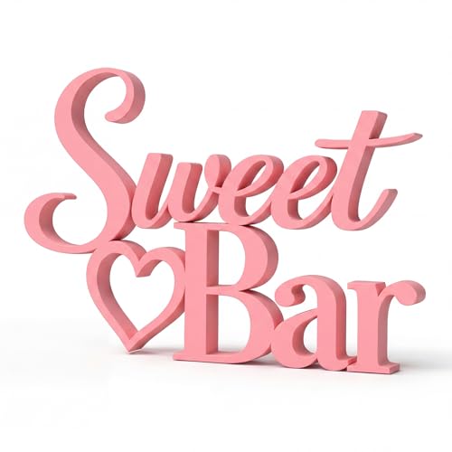 Gerrii Pink Sweet Bar Sign