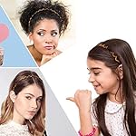Fashion Wide Zig Zag Headbands for Women and Men - Plastic Wavy Hair Band with Teeth Comb - Classic 90s Hair Accessories for Face Washing Skin Care Makeup Hair Holder Everyday Use - Image 4