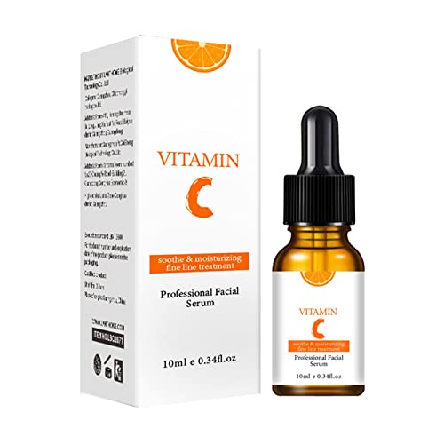 Facial Vitamin C Shrink Pores Improve Skin Smooth Skin Scientific Skin Care Skin Care Nutrients 10ml Skin Care Toner for Dry Skin (A, One Size)