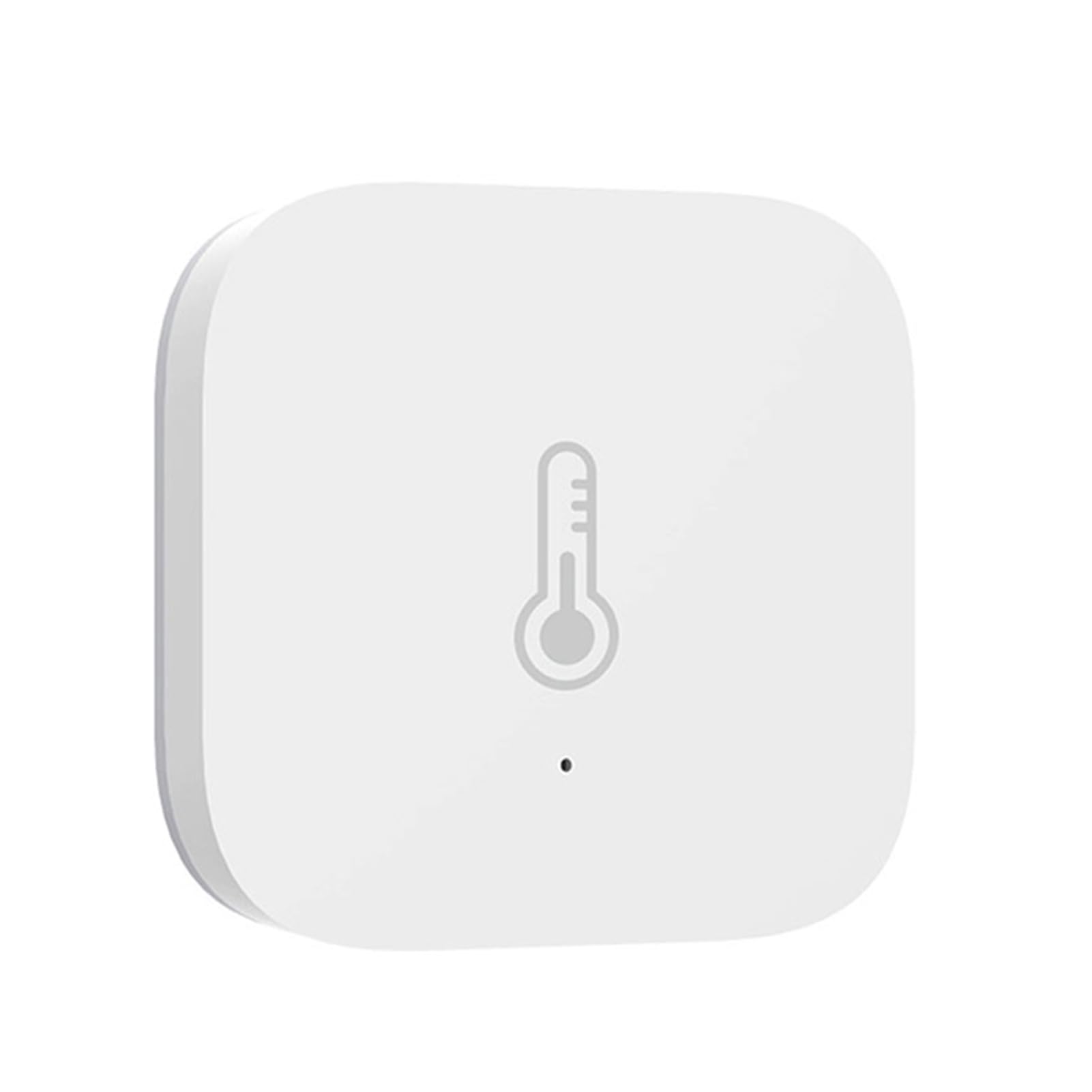 Sensor de Temperatura y Humedad Monitoreo Preciso en Tiempo Real para Automatización del Hogar y Control Remoto, Juego de 4 para Dormitorio Armario (4)