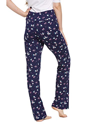 Image of CYZ Womens Casual Stretch Cotton Pajama Pants Simple Lounge Pants