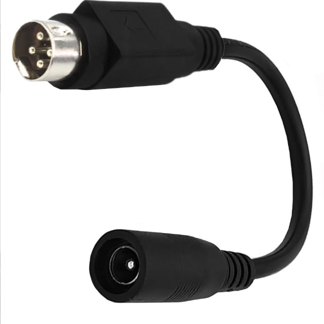 Amazon.co.jp: 4ピン コネクタ DIN 4PIN 変換ケーブル DC5.5mm x 2.1mm