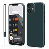 Andwing für iPhone 12 Mini Hülle [Rot] – Premium Silikon-Hülle mit Rundumschutz...