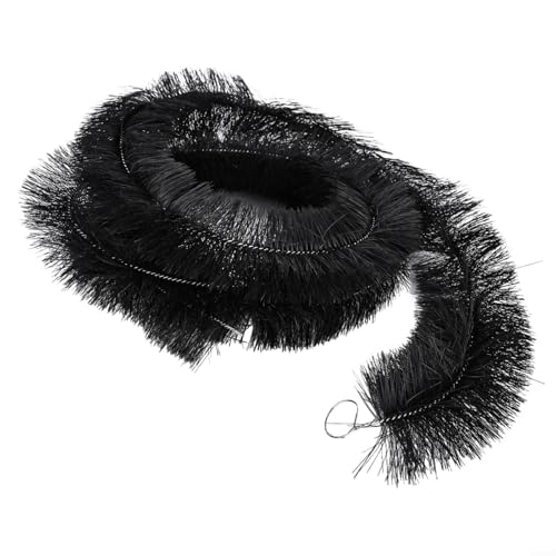 Stainless Steel Gutter Guard Brush, 100mm x 4 Meter for Leaf Filter for Roof Gutters and Downpipes – Debris Remover, Clog Preventer, Water Flow Protector