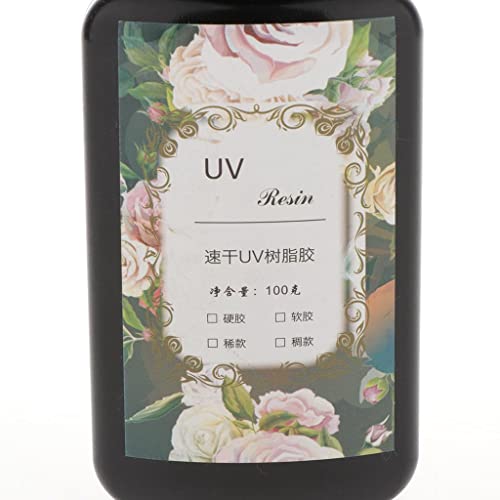 Image of VELURA Clear Resin Hard Type Glue Crsytal Epoxy for Resin Casting DIY 100G |1 Bottle Resin| Multi-Purpose Craft Supplies |Crafts