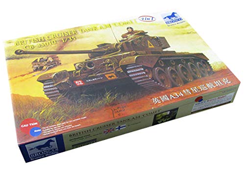 Amazon | ブロンコモデル 1/35 英コメットA34巡航戦車 プラモデル
