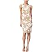 Anne Klein Women's Shift Knit Jacquard Dress