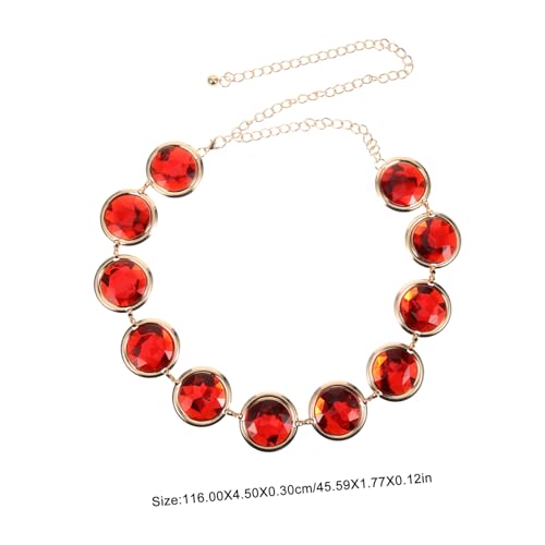 Rhinestone Waist Chain for Women Body Jewelry for Cosplay Beach Parties and Night out Stylish Bikini Waist Chain Accessory for Teens2