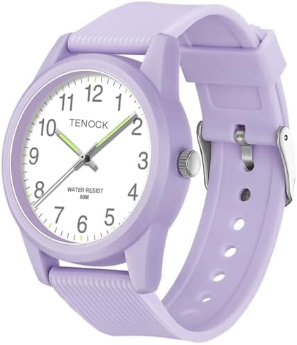 Kids Analog Watch Waterproof Learning Time for Boys Girls Ages 4-12