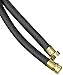 Dixon Valve PGH50 Premium Rubber Garden Brass Hose, 125 psi Pressure, 50