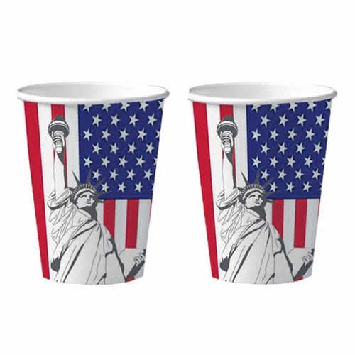 Preisvergleich Produktbild Trinkbecher: Pappbecher, Amerika