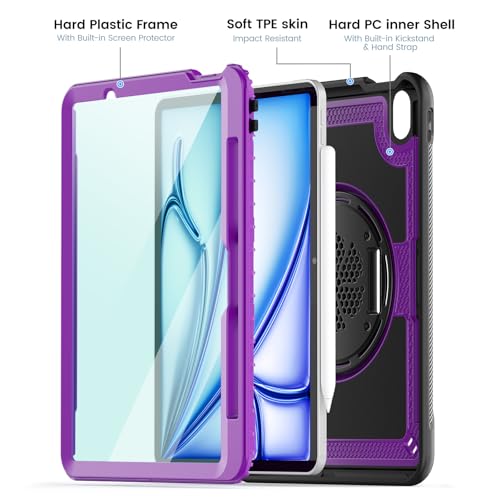 Coque iPad Air 11 M4 antichoc pour protéger la tablette des chutes - 6