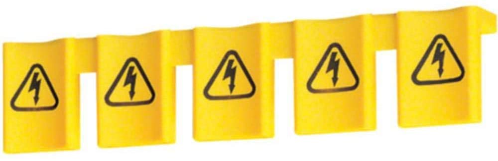 Hager KZ059 - Profil Schutz; Berührungschutz für Gabelschienen "5 Gabeln", Gelb