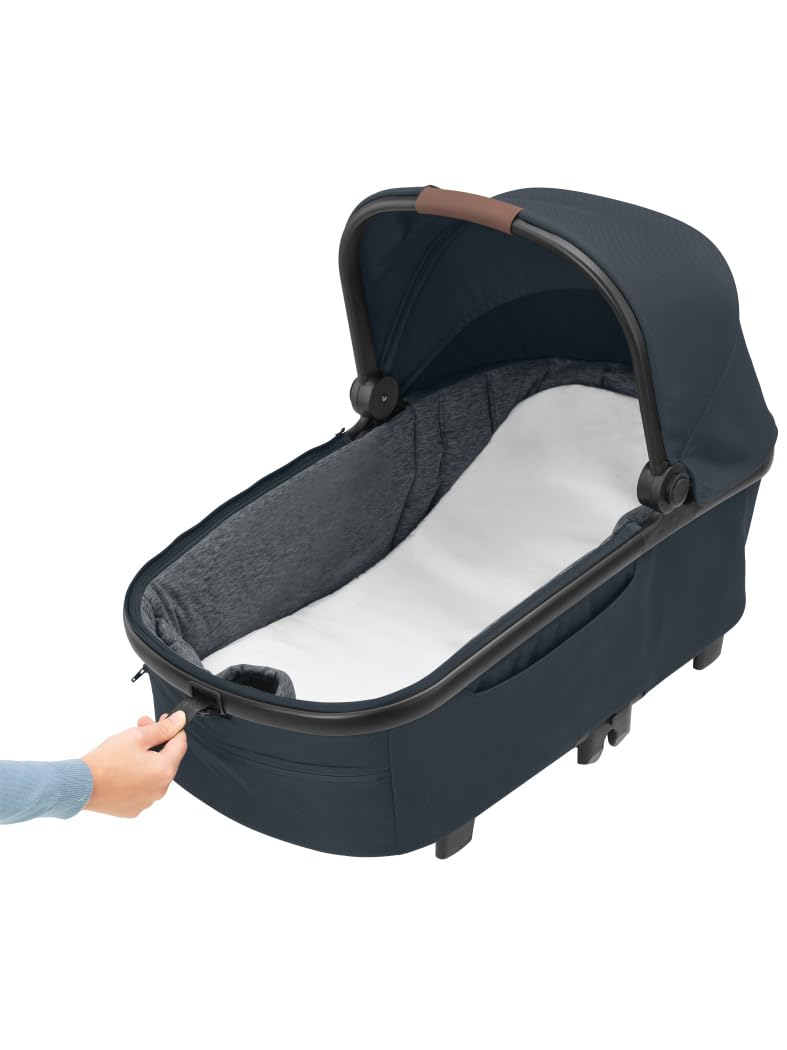 Maxi-Cosi Lila XP Plus Geländegängiger Kinderwagen 0–4 Jahre inklusive Babywanne mit Relax-Funktion Essential Graphite