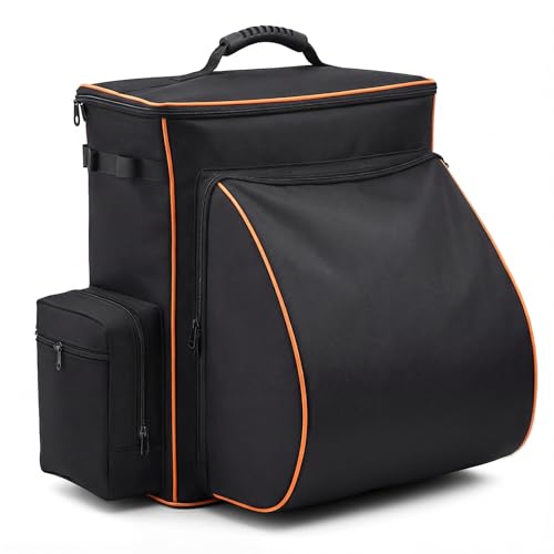 Hillban Welding Backpack for Tools and Helmet 35.6L Large Capacity Welding Tool Bag 600d...