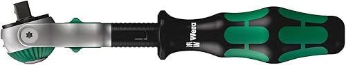 Wera - 5003500001 Zyklop 8000 A Llave de trinquete, 1/4 pulgadas
