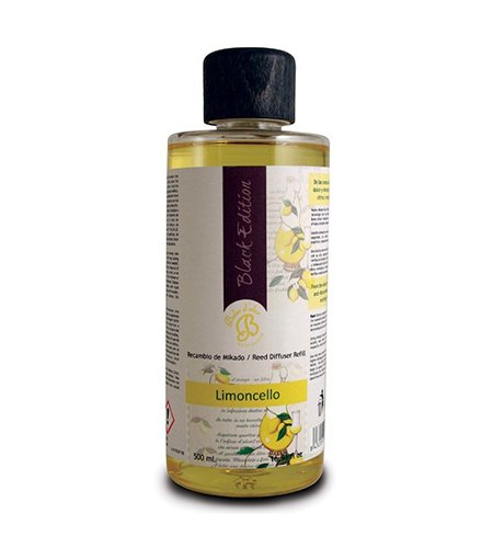Boles d’olor Limoncello 500ml Black Edition Recambio Mikado - Reed Diffuser Refill