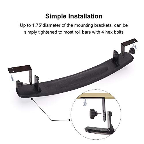 image for 9.99WORLD MALL 10L0L Golf Cart Mirror, 16.5