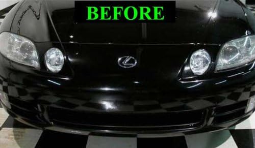 312MOTORING FITS 1995-1996 LEXUS SC300 SC400 CHROME GRILL GRILLE KIT SC 300 400 95 96