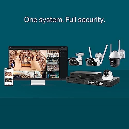 Image of TP-Link VIGI C340 VIGI 4MP HD Outdoor Full-Color Bullet Network Camera | CCTV Wired Security Camera | Smart IR | Waterproof IP66 | H.265+ | Smart Detection | 2.8mm Lens