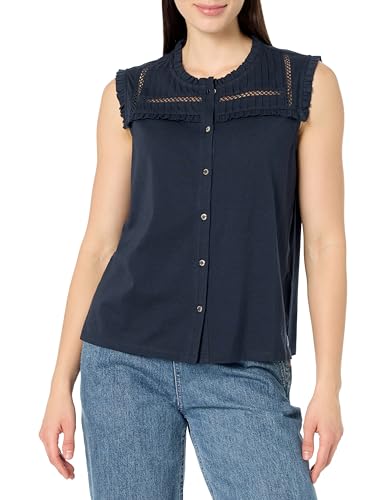 Chemise sans manches en maille boutonnée Nautica fin de la sensation de chaleur