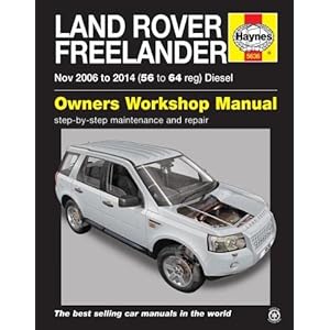 Land Rover Freelander (Nov 06 – 14) Haynes Repair Manual