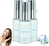 Celsky Zahnlack Weiß, ZäHne Sofort Sofortige Aufhellungsfarbe FüR ZäHne Zahnlack Weiß, für Entfernt Flecken Schmutz und Gelbe Zähne Frischer Atem (3)
