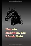  Nur ein Mädchen, das Pferde liebt: Tagebuch, Notizbuch: Notebook A4 ruled/ Blumen Cowgirl Stiefel 6 x 9 gefüttert Notizbuch, Tagebuch oder Planer. Schulheft A4 liniert