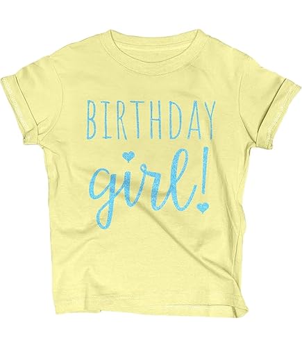 Image of Happy Birthday T-Shirt (Girls 1 to 12) Sassy Kids Party Tee - Sweet Baby /Toddler Outfit