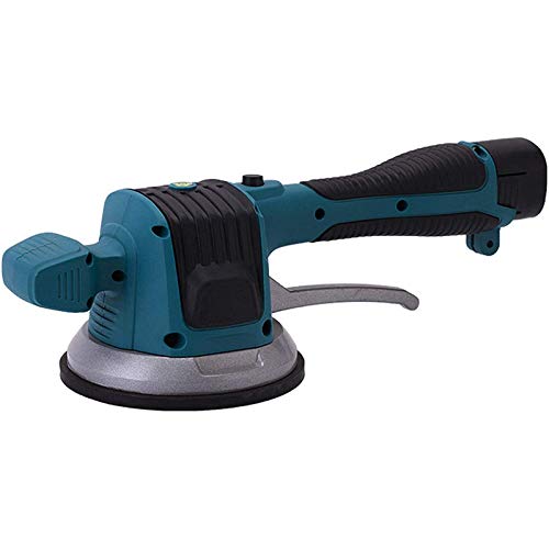 SISHUINIANHUA Tiles Tiling Machine Tile Vibrator for 120Cm Tiles 100KG Suction Automatic Wall Tile Laying Leveling Tool Floor Plaster Machine,2 Batteries