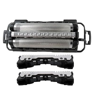 New ES9089 Replacement Blades Refill Outer Foil 3 Blade Shaver Compatible with Panasonic ES-ELT4AE3, LT2A, LT5A, LT7A, LT8A, Easy-Shave and Clean