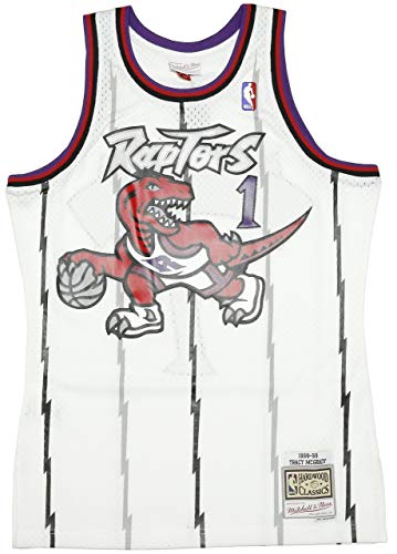 Maillot Toronto Raptors NBA Tracy McGrady confection haut de gamme