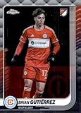 Soccer Trading Card 2025 Topps Chrome MLS #89 Brian Gutierrez NM Near Mint
