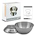 Etekcity Food Kitchen Scale with Bowl, Digital Weight Scale for Food Ounces and Grams, Cooking and Baking, Timer, and Temperature Sensor, 2.06 QT, Stainless Steel