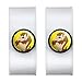 GRAPHICS & MORE Looney Tunes Taz Headphone Earbud Cord Wrap - Charging Cable Manager - Wire Organizer Set of 2 - White