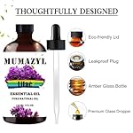 Lilac Essential Oil, Lilac Oil 4 Fl Oz 120ML for Diffuser Humidifier Yoga Cleaning DIY Candle Soap Making Essential Oils - Image 2