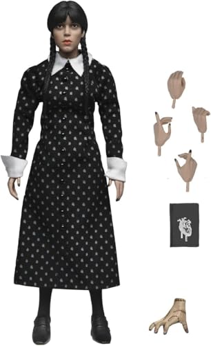 Neca Wednesday Addams Classic Dress Version Clothed Action Figura 20 cm Wednesday